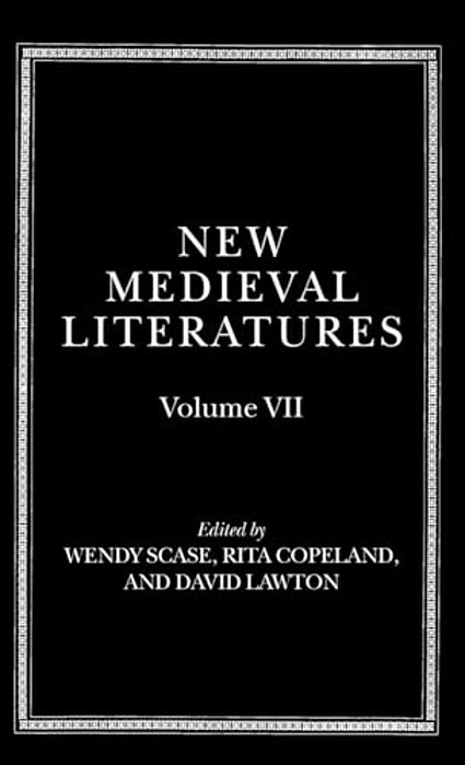 New Medieval Literatures: Volume VII-..