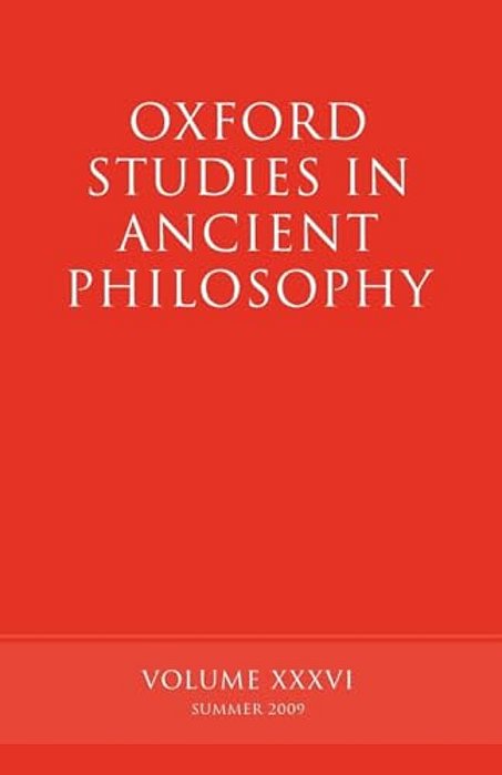 Oxford Studies In Ancient Philosophy-..