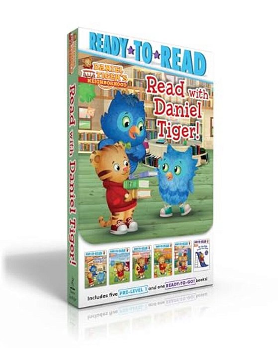 Read With Daniel Tiger! (Boxed Set): Books Are The Best; Clean-Up Time!; Daniel Goes Camping!; Daniel Visits A Pumpkin Patch; My Family Is Special; We-..