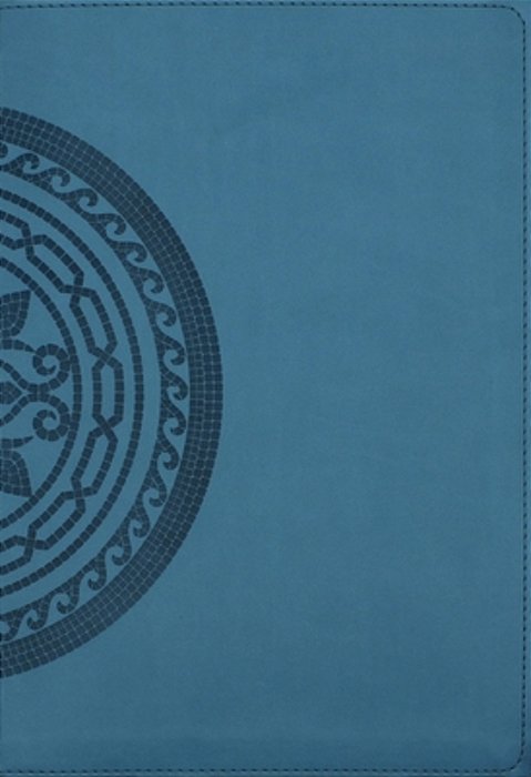 Niv Application Bible, Large Print, Leathersoft, Teal, Red Letter, Comfort Print: Bringing The Ancient Message Of The Bible Into Your World-..
