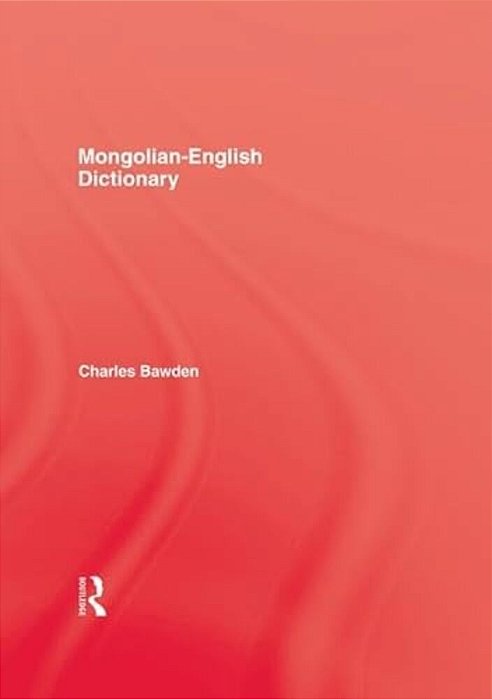 Mongolian English Dictionary-..
