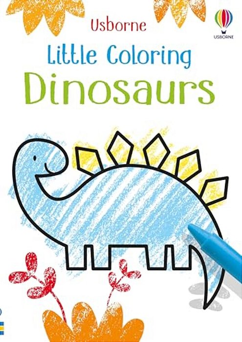 Little Coloring Dinosaurs-..