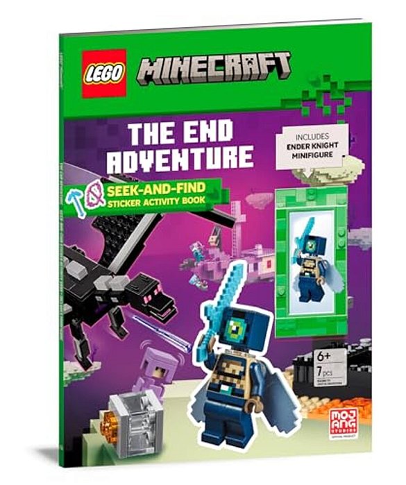 The End Adventure (Lego Minecraft): A Seek & Find Activity Book-..