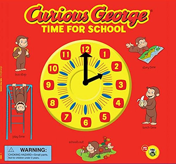Curious George: Time For School Lift-The-flaps (Cgtv)-..