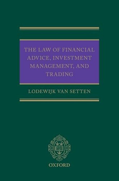 Law Of Financial Advice, Investment Management, And Trading-..