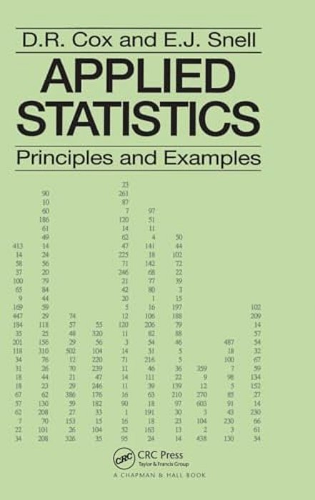 Applied Statistics - Principles And Examples-..