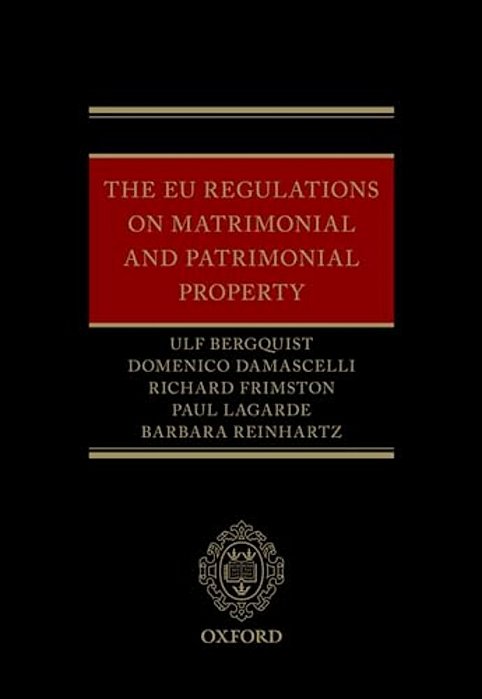 Eu Regulations On Matrimonial And Patrimonial Property-..
