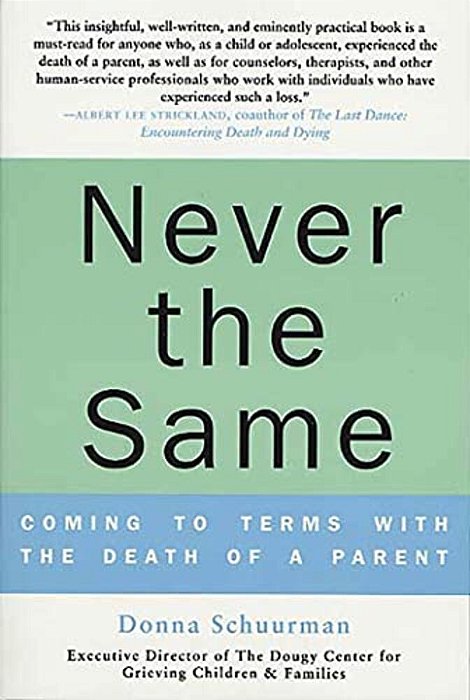 Never The Same: Coming To Terms With The Death Of A Parent-..