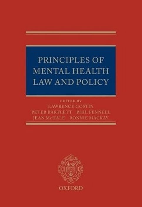 Principles Of Mental Health Law And Policy-..