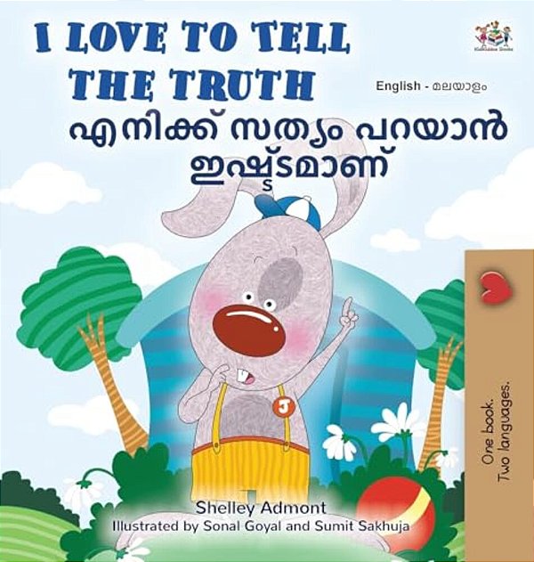 I Love To Tell The Truth (English Malayalam Bilingual Book)-..