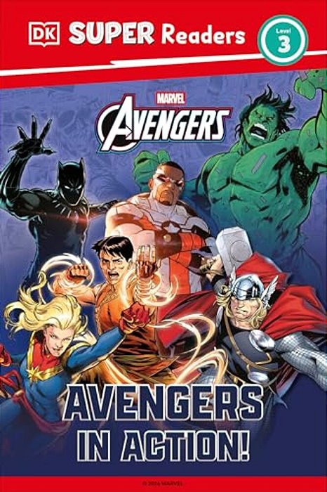 Dk Super Readers Level 3 Marvel Avengers In Action-..