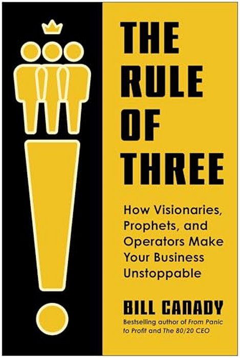 The Rule Of Three: How Visionaries, Prophets, And Operators Make Your Business Unstoppable-..