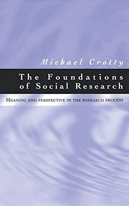 The Foundations Of Social Research: Meaning And Perspective In The Research Process-..