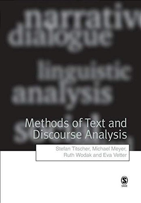 Methods Of Text And Discourse Analysis: In Search Of Meaning-..
