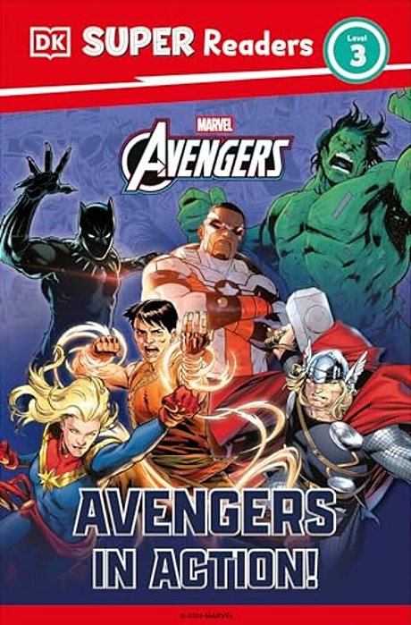 Dk Super Readers Level 3 Marvel Avengers In Action-..