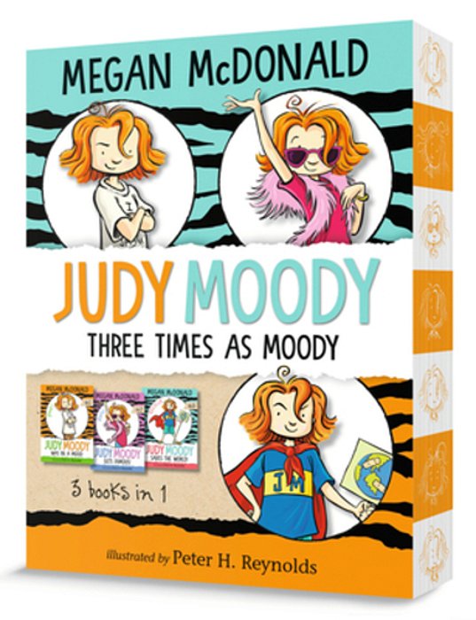 Judy Moody: Three Times As Moody: 3 Books In 1-..