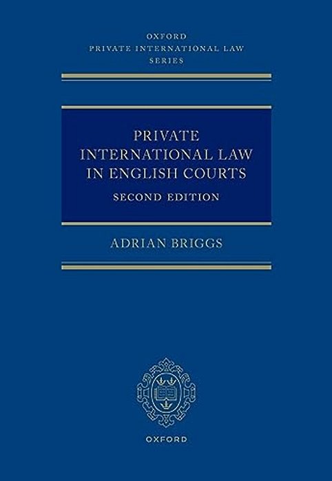 Private International Law In English Courts-..