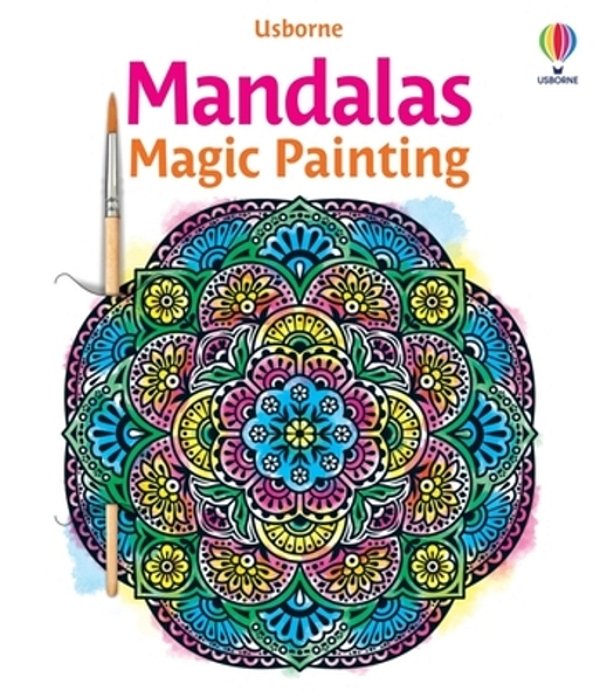 Mandalas Magic Painting Book-..