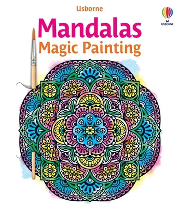 Mandalas Magic Painting Book-..