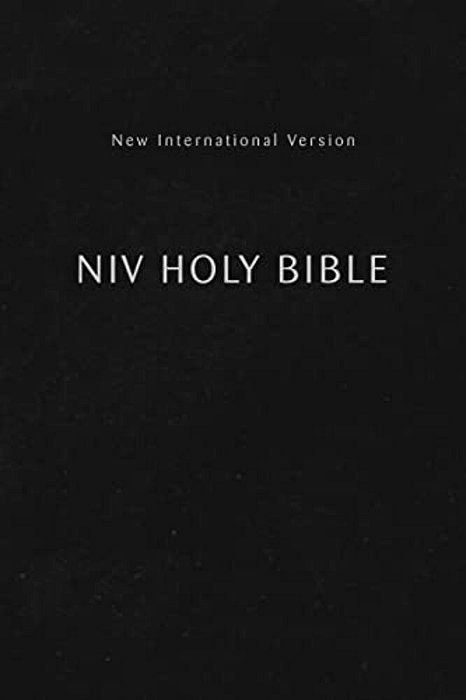 Niv, Holy Bible, Compact, Paperback, Black, Comfort Print-..