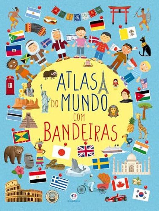 Atlas Do Mundo Com Bandeiras