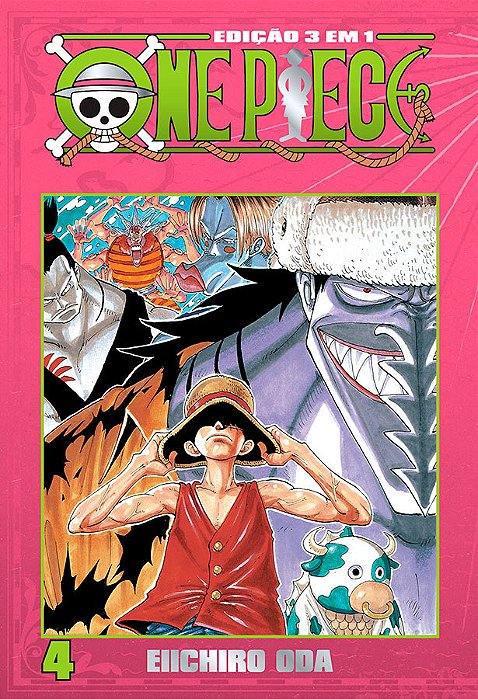 One Piece 3 Em 1 - Vol. 04