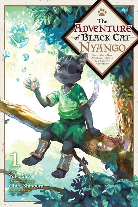 The Adventure Of Black Cat Nyango, Vol. 1: Since I Got A Rare Attribute, I Aim To Be A Carefree Adventurer-..