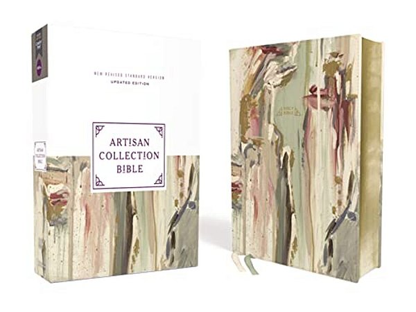 Nrsvue, Artisan Collection Bible, Leathersoft, Multi-Color/Cream, Comfort Print-..
