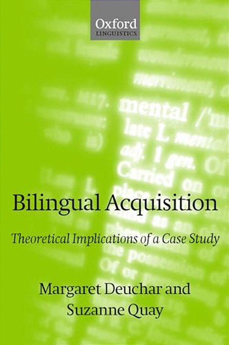 Bilingual Acquisition: Theoretical Implications Of A Case Study-..