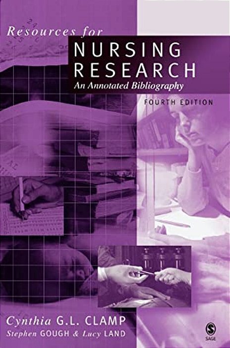 Resources For Nursing Research: An Annotated Bibliography-..