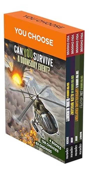 You Choose: Can You Survive A Doomsday Event? 4-Book Boxed Set 1-..
