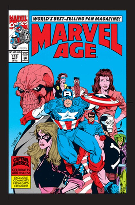Captain America By Mark Gruenwald Omnibus Vol. 3 Ron Lim Cover-..