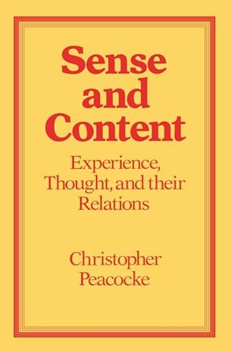 Sense And Content-..