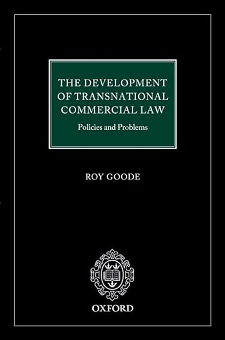 Development Of Transnational Commercial Law: Policies And Problems-..