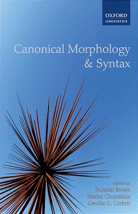 Canonical Morphology And Syntax-..