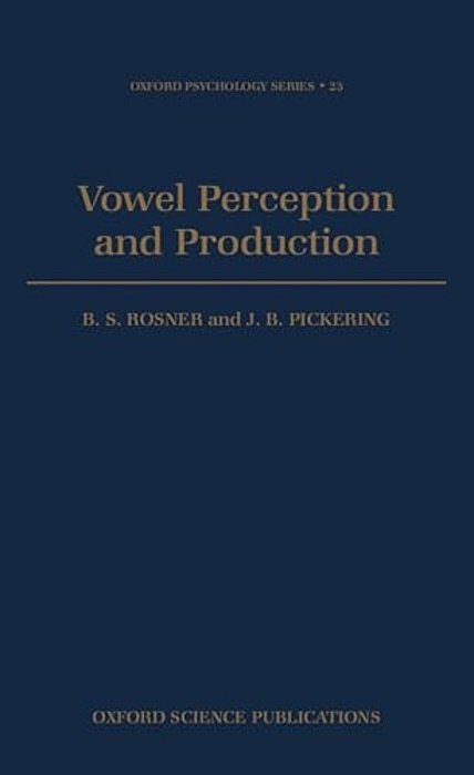 Vowel Perception And Production-..