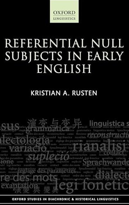 Referential Null Subjects In Early English-..