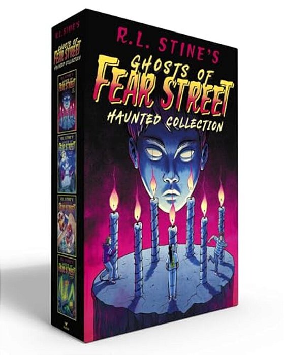 R. L. Stine's Ghosts Of Fear Street Haunted Collection (Boxed Set): Hide And Shriek; Who's Been Sleeping In My Grave?; The Attack Of The Aqua Apes; Nig-..