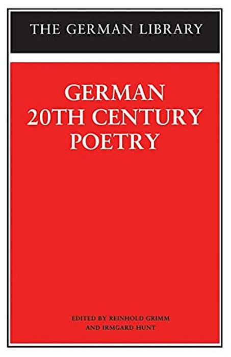 German 20Th-Century Poetry-..