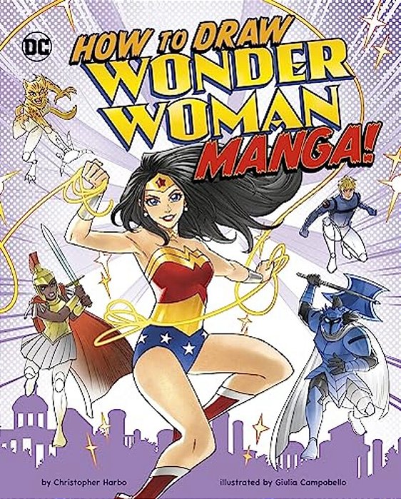 How To Draw Wonder Woman Manga!-..