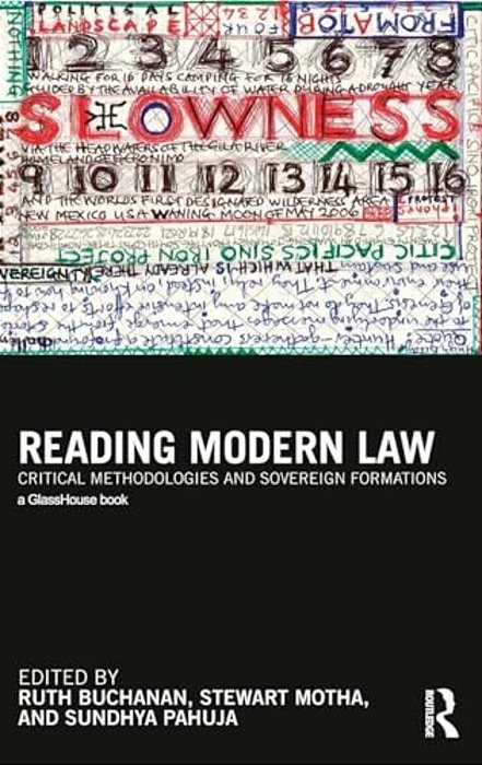 Reading Modern Law: Critical Methodologies And Sovereign Formations-..