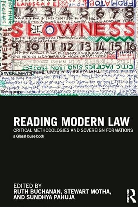 Reading Modern Law: Critical Methodologies And Sovereign Formations-..
