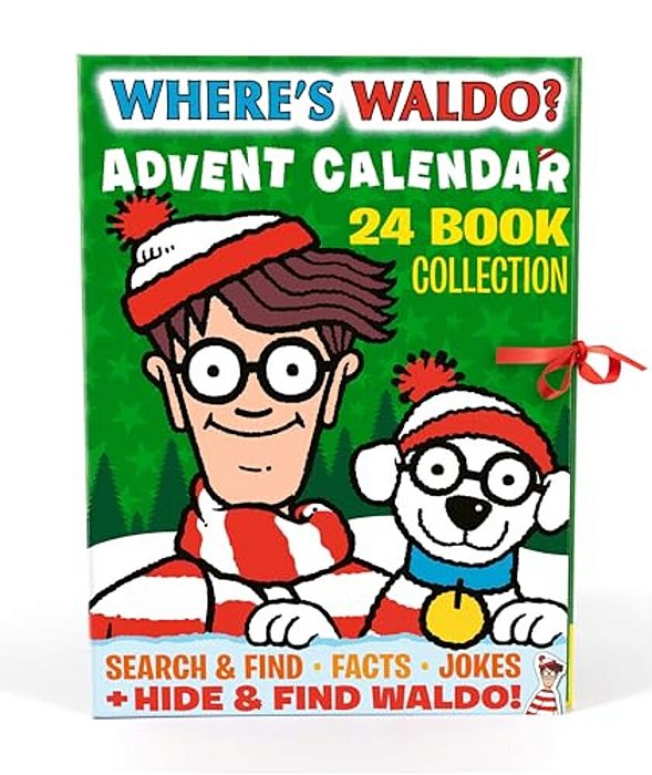 Where's Waldo? Advent Calendar 24-Book Collection-..