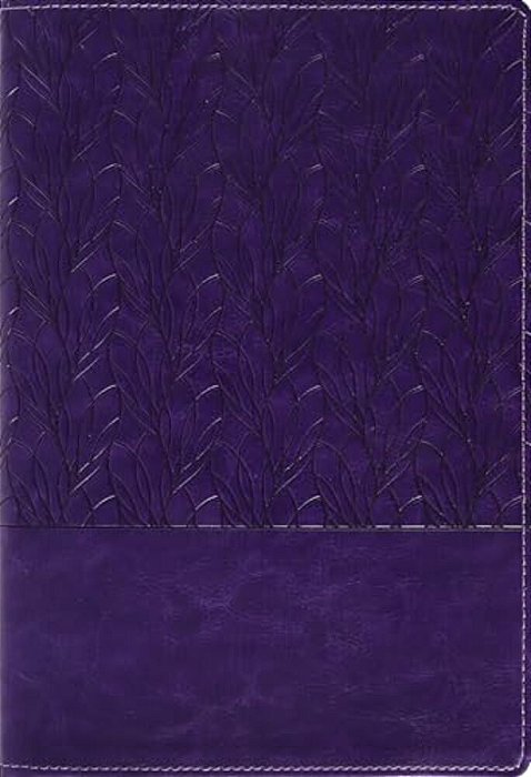 Amplified Holy Bible, Large Print, Leathersoft, Purple: Captures The Full Meaning Behind The Original Greek And Hebrew-..