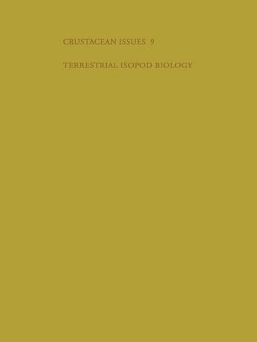 Terrestrial Isopod Biology-..