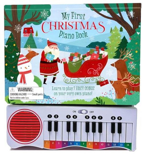 My First Christmas Piano Book: Play And Sing Seven Easy Songs On Your Own Electronic Keyboard!-..