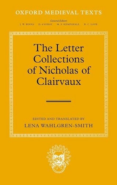 Letter Collections Of Nicholas Of Clairvaux-..