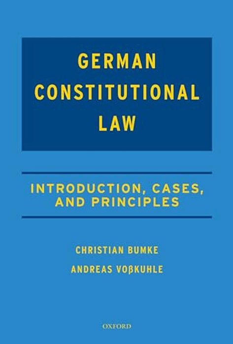 Casebook On German Constitutional Law-..