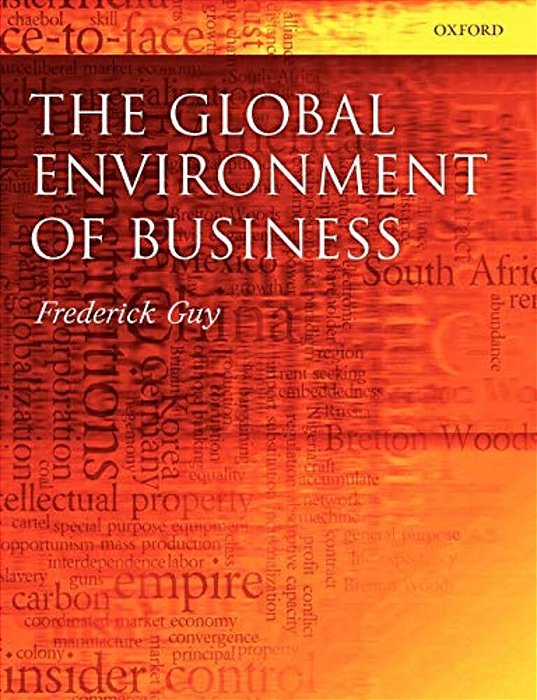 The Global Environment Of Business-..