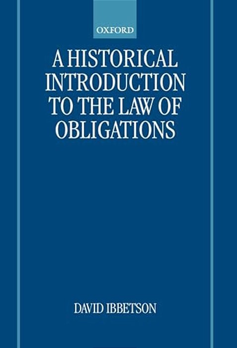 A Historical Introduction To The Law Of Obligations-..